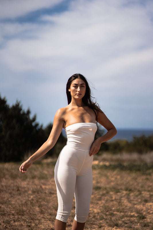Capri Strapless Jumpsuit